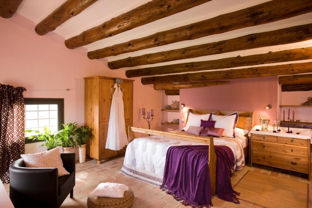 Vilanant B&B Mas Coquells Habitacion Genover الغرفة الصورة